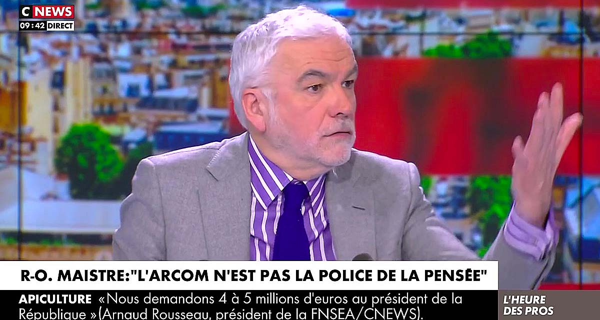 L’heure des Pros : incident en direct pour Pascal Praud sur CNews L’heure des Pros : incident en direct pour Pascal Praud sur CNews