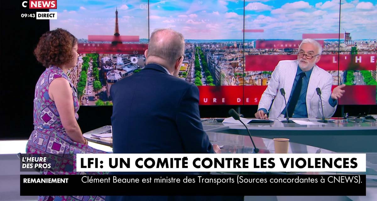 L’heure des Pros : Pascal Praud rappelle à l’ordre Elisabeth Lévy, la chroniqueuse de CNews sous le choc