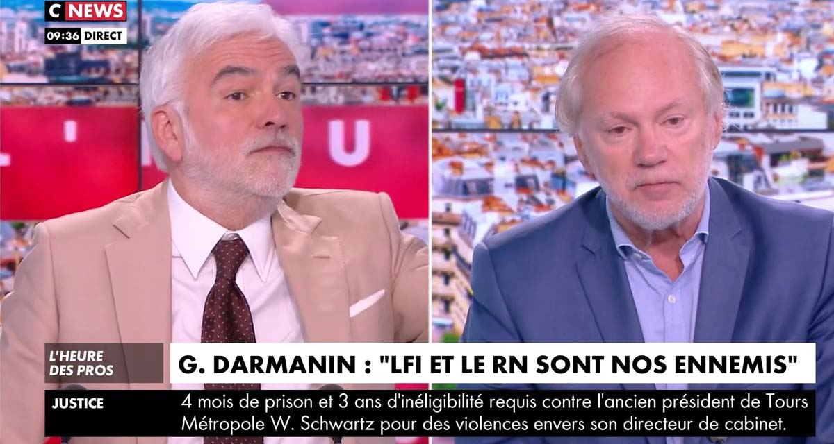 L’heure des pros : Pascal Praud accusé par un chroniqueur, menaces en direct sur CNews