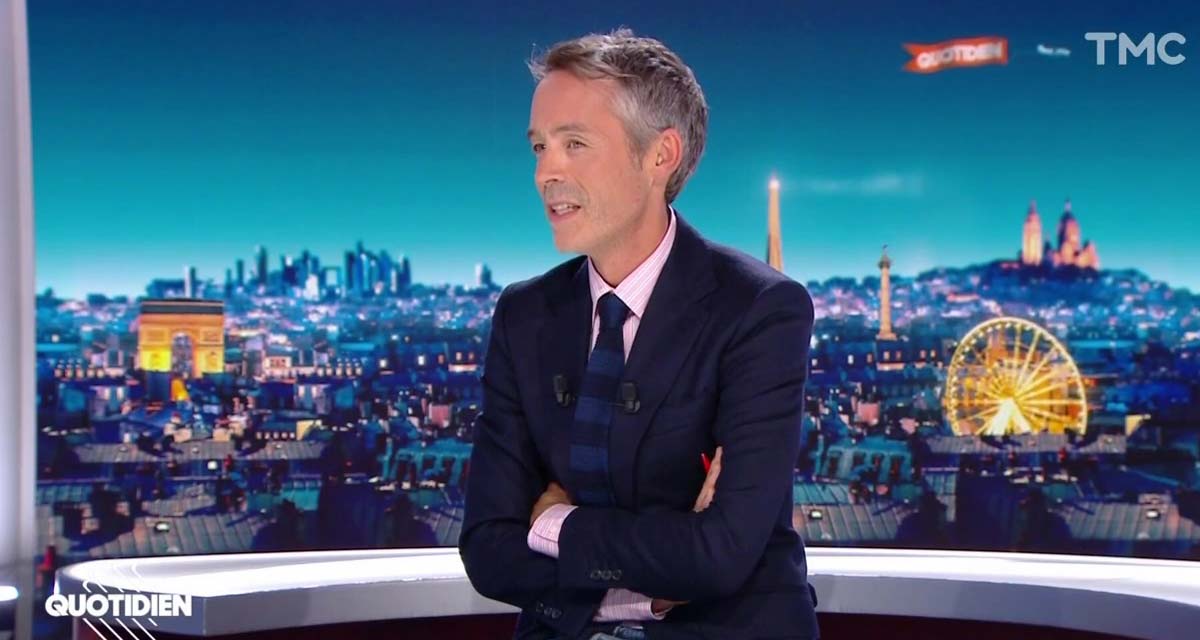 Quotidien : Yann Barthès interrompt son émission en direct, un moment historique sur TMC