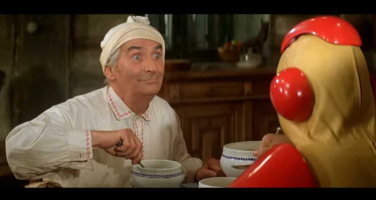 La soupe aux choux : Louis de Funès lui a trouvé un goût amer, ses terribles doutes après le tournage