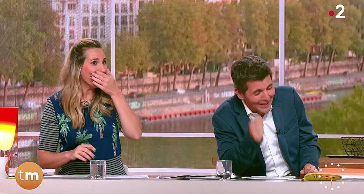 “Ah m*rde !” La bourde de Thomas Sotto dans Télématin, Marie Portolano dégoûtée