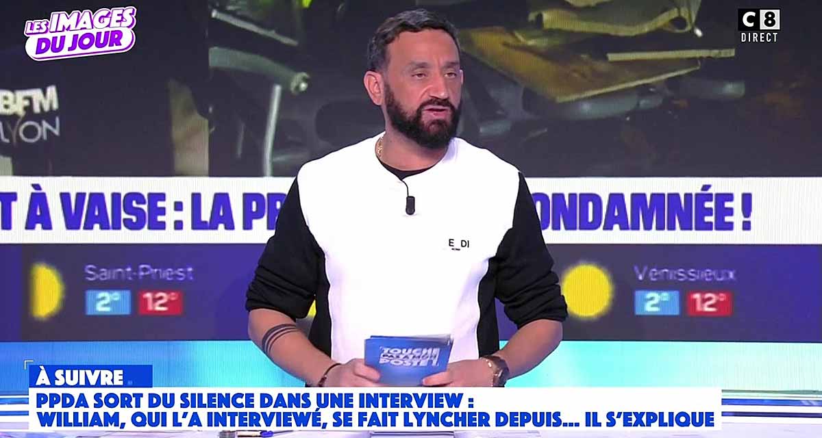 Touche pas à mon poste : Cyril Hanouna hurle sur le public, Delphine Wespiser remplacée sur C8