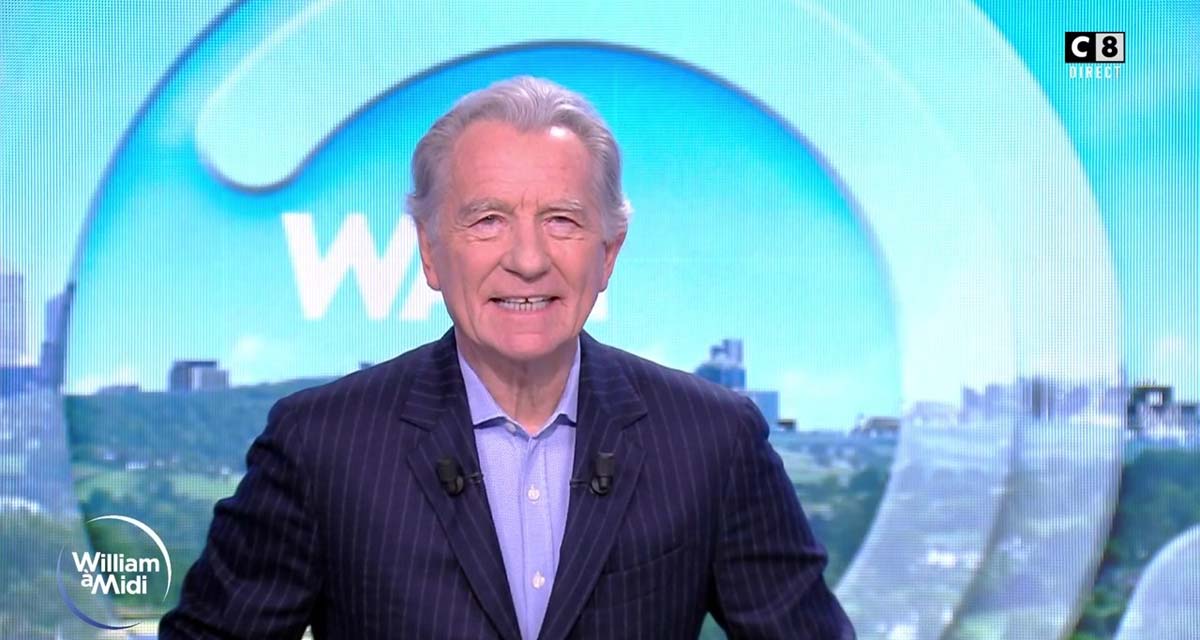 C8 : catastrophe pour William Leymergie en direct dans William à midi