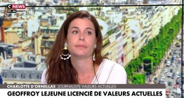 CNews : Charlotte d'Ornellas confirme sa démission au bord des larmes en direct