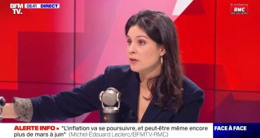 Apolline de Malherbe : “Vous ne pouvez pas raconter n'importe quoi”, elle met en garde un invité sur BFMTV