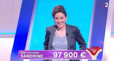 Sandrine (100e victoire dans Tout le monde veut prendre sa place) : « Dépasser Marie-Christine ? J'en serais estomaquée »