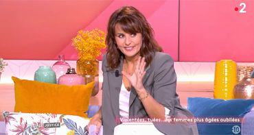 France 2 : Faustine Bollaert repousse une rivale, Sophie Davant trébuche