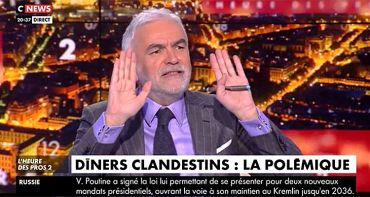 CNews : Pascal Praud redoute une sanction, une erreur fatale d'un chroniqueur de L'heure des Pros