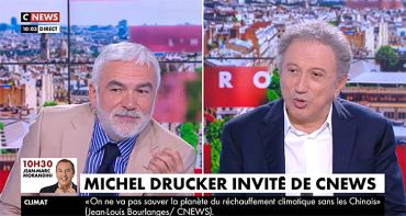 CNews : Pascal Praud exulte avec Michel Drucker, Ivan Rioufol insulté dans L'heure des pros