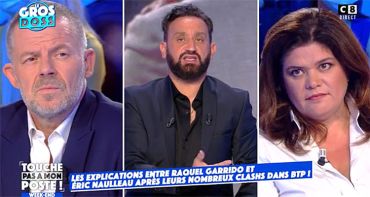 TPMP : Cyril Hanouna déchaîne C8 avec le clash Raquel Garrido / Eric Naulleau