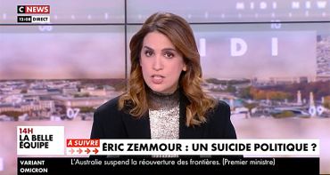 CNews : inquiétudes pour Sonia Mabrouk, un suicide politique pour Eric Zemmour ?