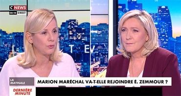 CNews : Laurence Ferrari explose, l'aveu choc de Marine Le Pen