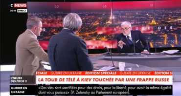L'heure des Pros : Pascal Praud attaqué par Robert Ménard, menace sur CNews