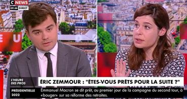 L'heure des pros : Charlotte d'Ornellas met en garde Eric Zemmour, Pascal Praud proteste en direct sur CNews