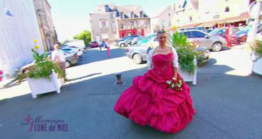 4 mariages pour 1 lune de miel : Avant la noce d'Émeline, Elodie éblouit avec sa robe rouge