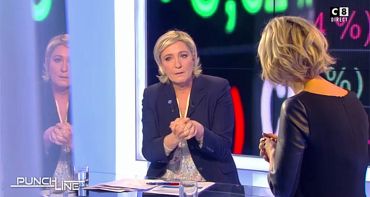 Punchline : Marine Le Pen fait jeu égal avec Gilbert Collard et mieux que Florian Philippot