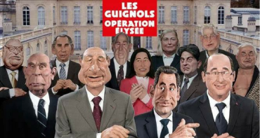 Les Guignols font leur « Opération Elysée » en prime avec Sarkozy, Hollande, Le Pen, Bayrou, Melenchon, DSK...