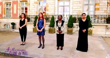 4 mariages pour 1 lune de miel : Lydia, Amandine, Claudine et Emmanuelle rivalisent sur TF1