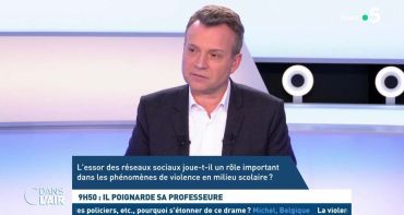 C dans l'air : Axel de Tarlé chute en direct sur France 5