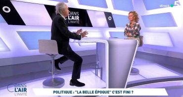  C dans l'air : Caroline Roux chute en direct sur France 5, son invité s'emporte « Il se fout de la gueule des gens ! »