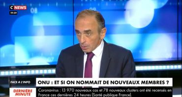 Face à l'info : Eric Zemmour écarté, CNews doublée par BFMTV