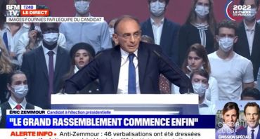 Le meeting d'Eric Zemmour à Villepinte coupé sur CNews, audiences explosives pour BFMTV et LCI