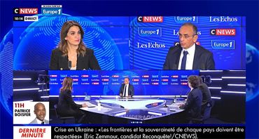 CNews : Eric Zemmour devancé par Jean-Luc Mélenchon, déception pour Sonia Mabrouk ?