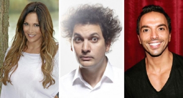 La France a un incroyable talent 10 : Kamel Ouali, Hélène Ségara, Éric Antoine et Gilbert Rozon dans le jury