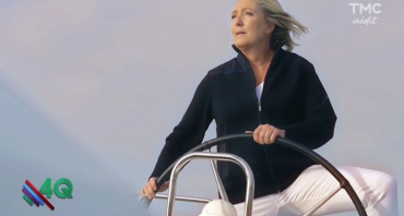 Quotidien : « Le plan jambes écartées » de Marine Le Pen offre un record d'audience à Yann Barthès