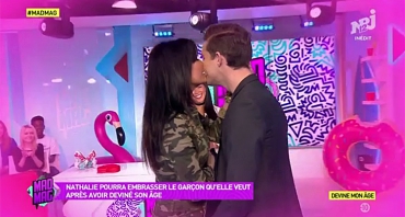 Mad Mag : Ayem Nour anime un « Guess my age », Nathalie embrasse Julien Castaldi devant 300 000 fans