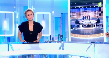 C dans l'air : le duel Macron / Le Pen offre un record d'audience à Caroline Roux, France 5 largement leader