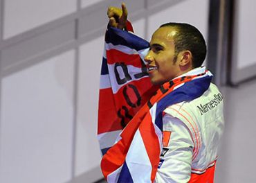 Grâce au sacre de Lewis Hamilton, TF1 réalise un record
