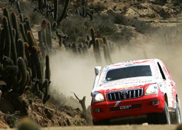 Dakar 2009, Eurosport rejoint le bivouac