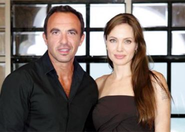 Nikos Aliagas à Cancun avec Angelina Jolie