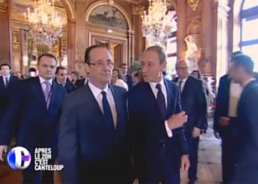 Nicolas Canteloup marie Bertrand Delanoë et François Hollande
