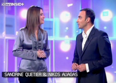 Nikos Aliagas et Sandrine Quétier séduisent... à 19 heures
