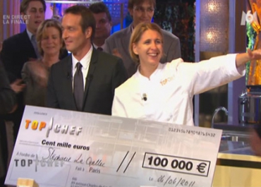 Stéphanie Le Quellec a été désignée Top Chef 2011 sur M6