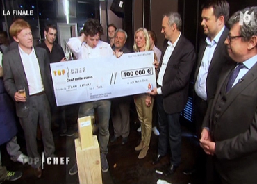 Jean Imbert remporte Top Chef 2012