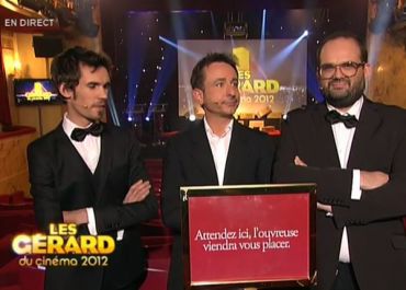 Les Gérard du Cinéma 2012 > Jean Dujardin et Intouchables récompensés