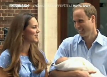 George, le royal baby de Kate et William, fait progresser 50 mn inside