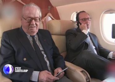 C'est Canteloup : François Hollande dans un avion avec Jean-Marie Le Pen, nouveau succès d'audience pour TF1