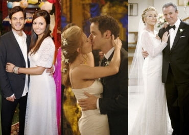 Les Feux de l'amour : Chloé et Kevin, Gloria et Jeffrey... les mariages les plus marquants du soap