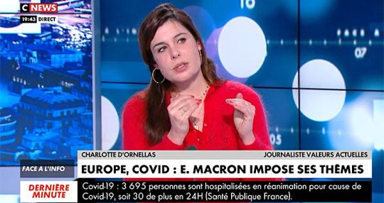 Face à l’info : l’attaque de Charlotte d’Ornellas, le rappel à l’ordre de Christine Kelly sur CNews