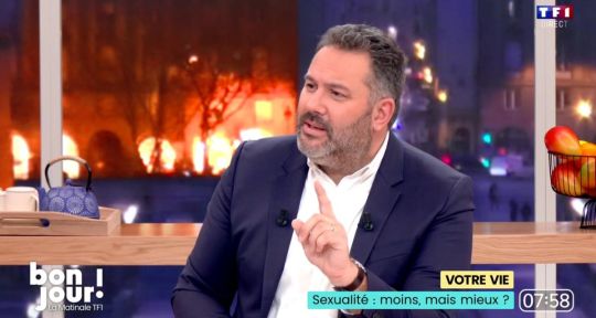 Bruce Toussaint battu par Apolline de Malherbe, débâcle pour la matinale de TF1 Bruce Toussaint battu par Apolline de Malherbe, débâcle pour la matinale de TF1