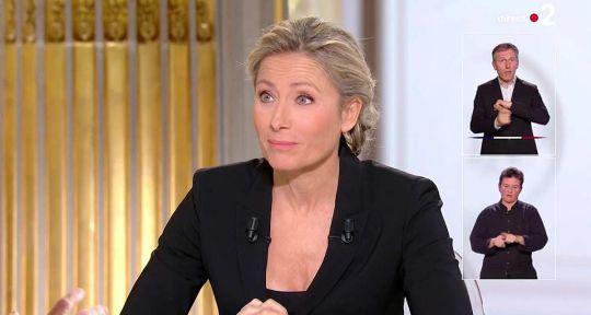 Anne-Sophie Lapix rembarrée par Emmanuel Macron, France 2 voit rouge 