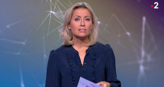 JT 20H : Anne-Sophie Lapix s’effondre en direct sur France 2