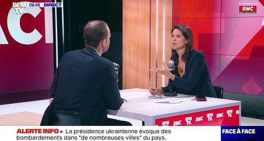 BFMTV :  malaise pour Apolline de Malherbe, son invité pris au piège en direct sur l’antenne