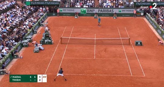 Nadal / Thiem (Roland Garros 2018) : une balle de match suivie par 5 millions de personnes sur France 2