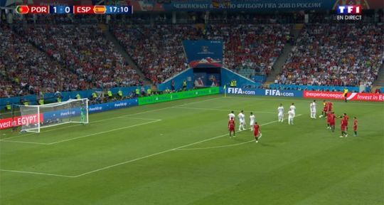 Portugal / Espagne (3-3) : quelle audience pour le triplé de Ronaldo sur TF1 ?